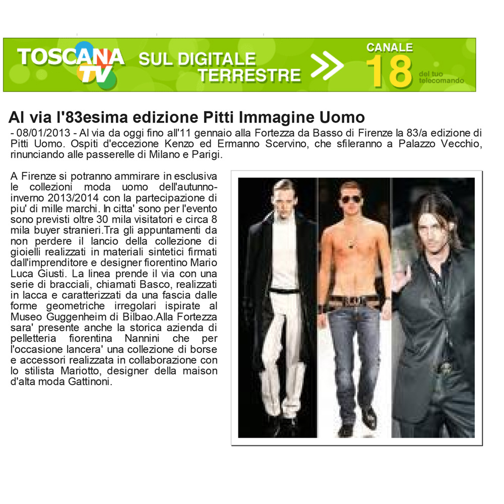 Al via l'83esima edizione Pitti Immagine Uomo