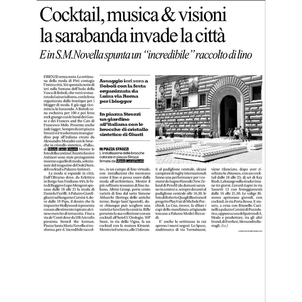 Cocktail, musica & visioni la sarabanda invade la città