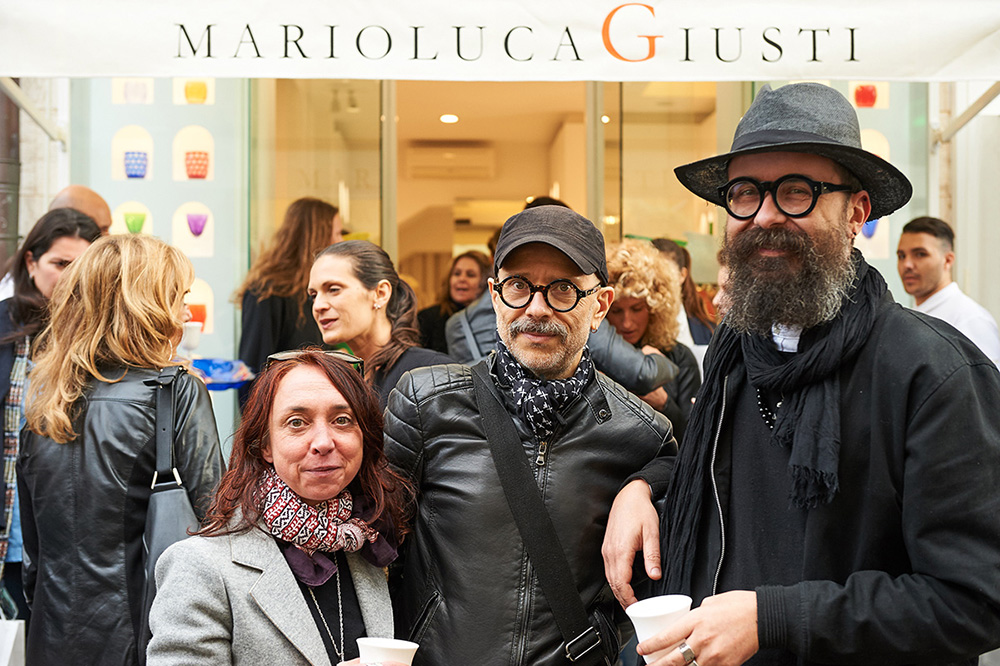 Opening Boutique Forte dei Marmi Fulvio Paloscia, Elisabetta Orsini e Marco Michelini