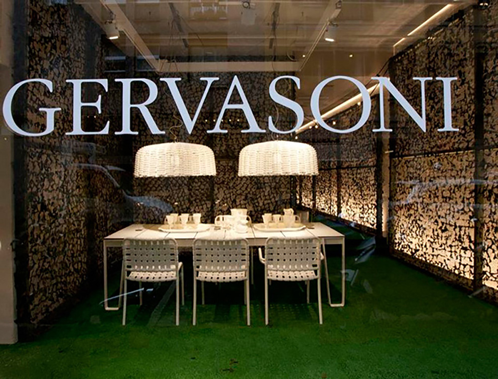 Showroom Gervasoni - Via Durini - Milano - Salone del Mobile 2013