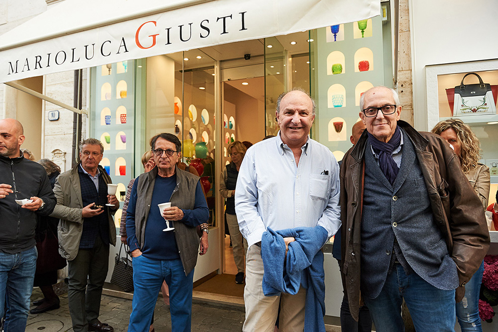 Opening Boutique Forte dei Marmi Mario Luca Giusti e Francesco Paolo Tronca