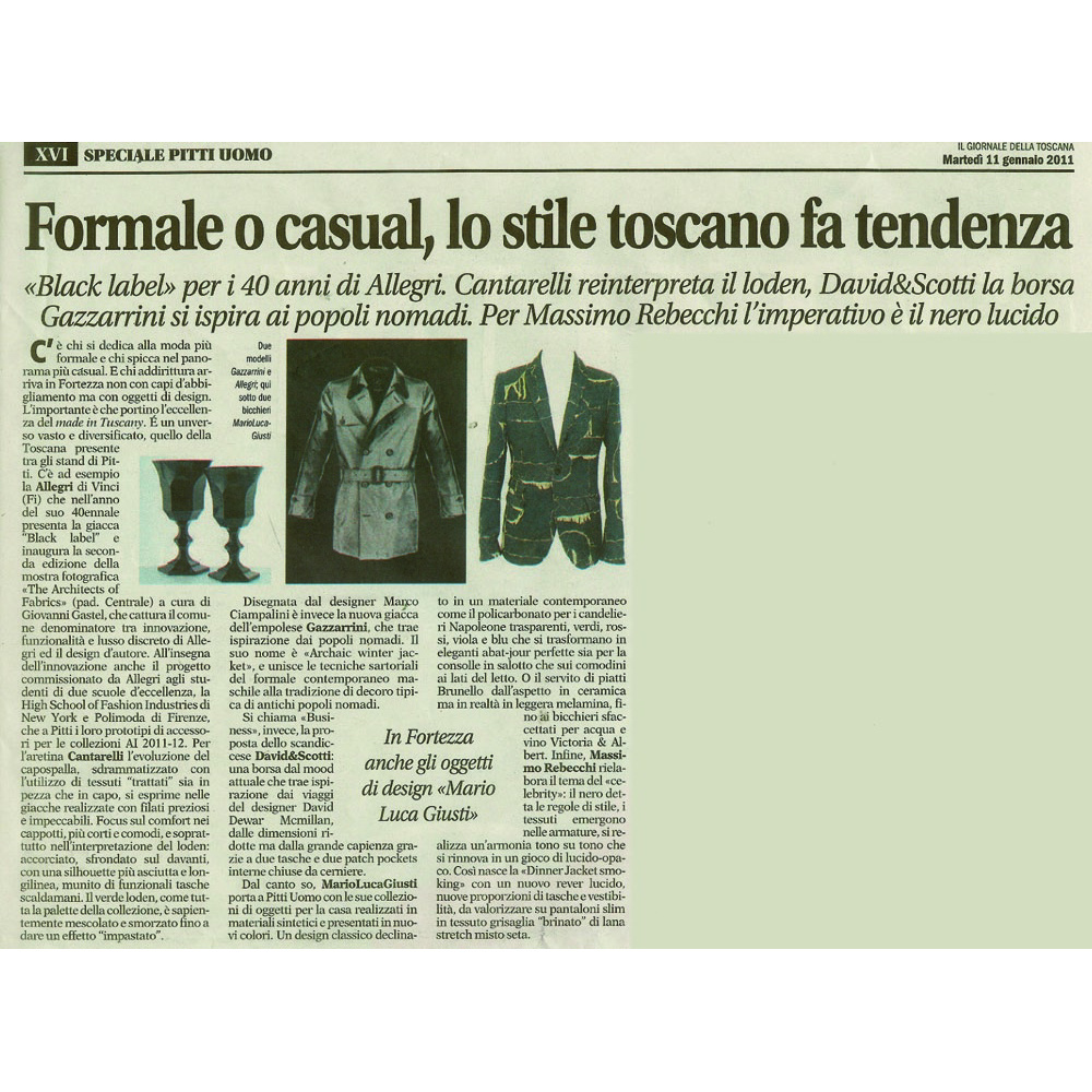 Formale o casual, lo stile toscano fa tendenza