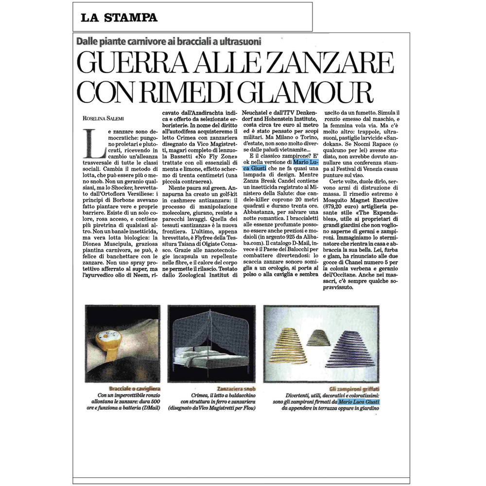 Guerra alle zanzare con rimedi glamour