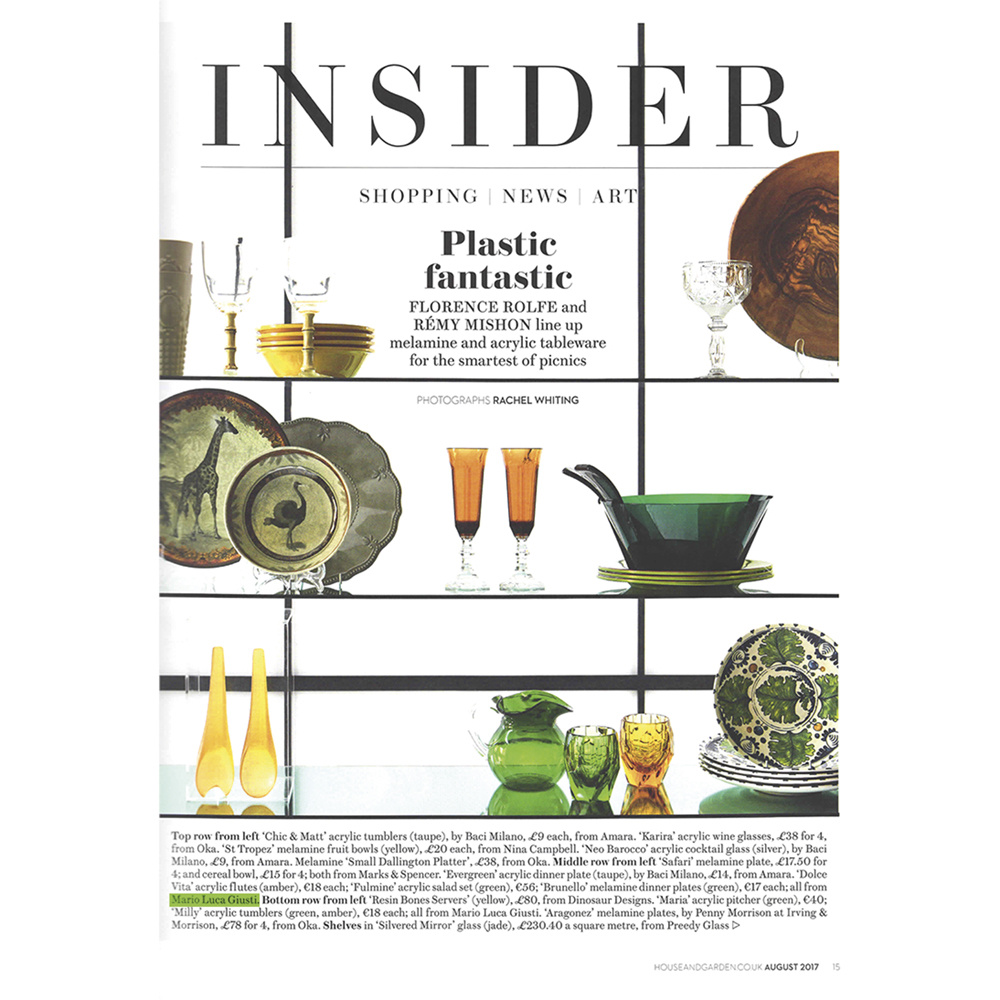 Insider, Plastic fantastic