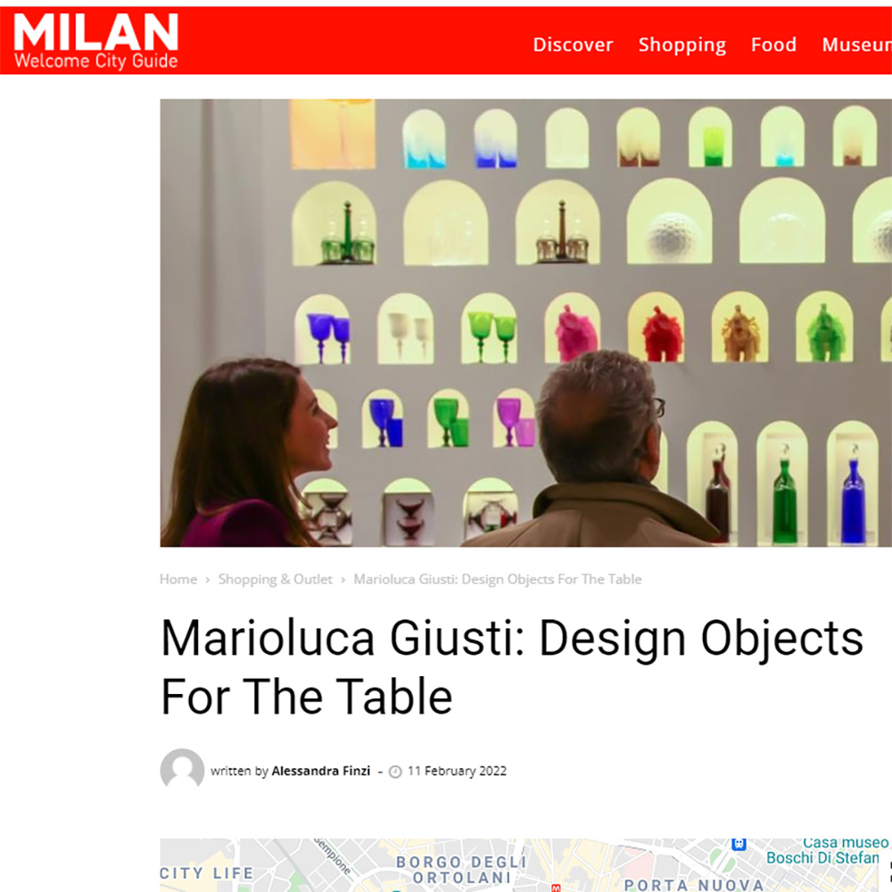 Marioluca Giusti: Design Objects For The Table