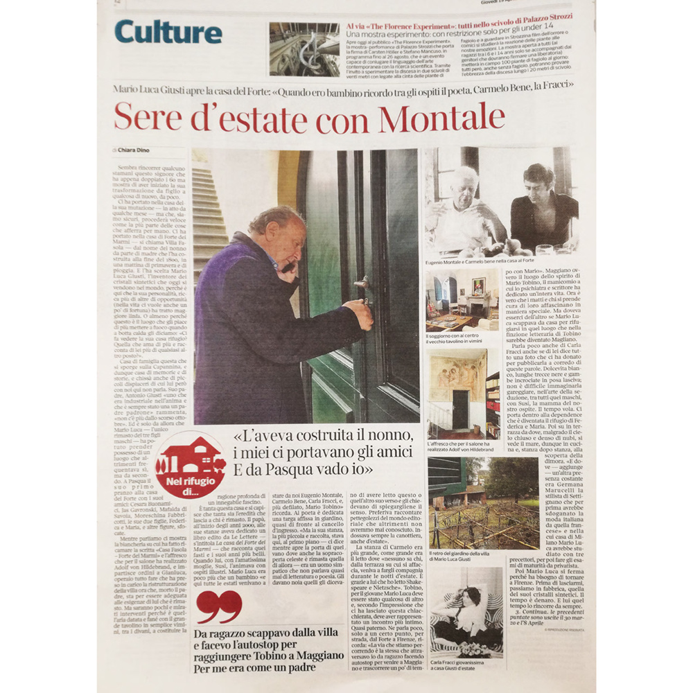 Sere d'estate con Montale