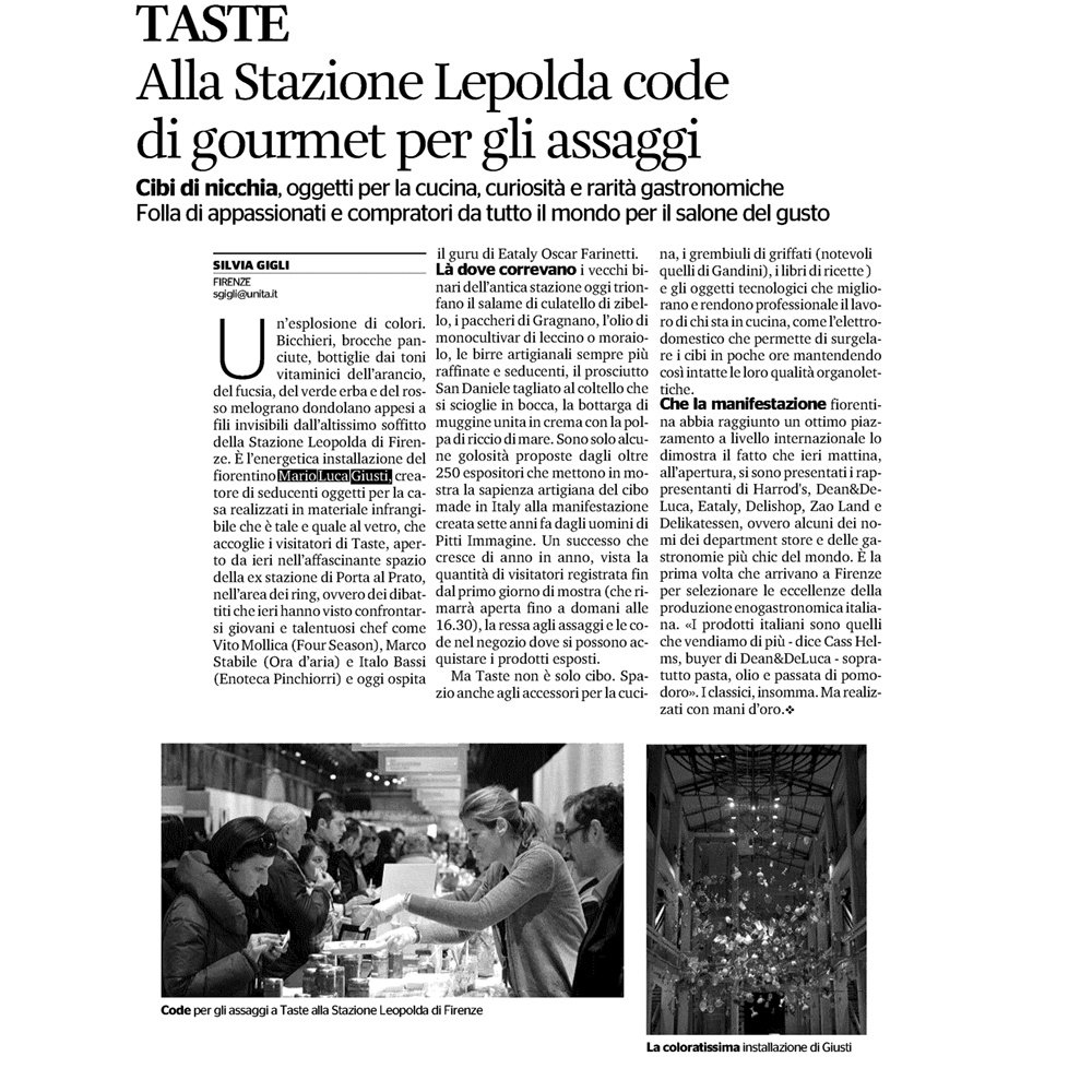 Taste, alla Stazione Leopolda code di gourmet per gli assaggi