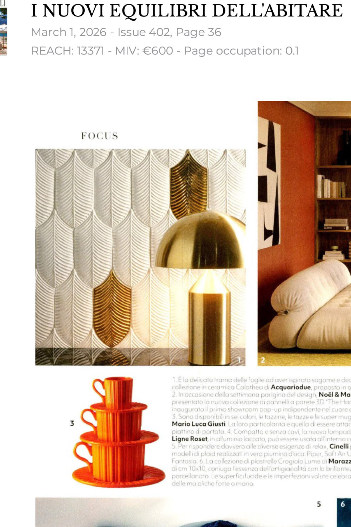 I Nuovi Equilibri Dell'abitare